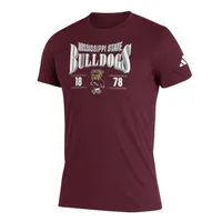 Bulldogs | Mississippi State Adidas Vault Along The Shadows Blend Tee Alumni Hall