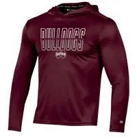 Bulldogs | Mississippi State Champion Impact Hooded Long Sleeve Tee Alumni Hall