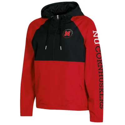 Huskers | Nebraska Champion Women's Colorblock Packable Jacket Alumni Hall