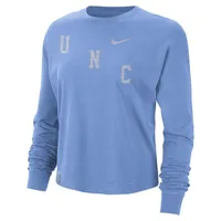 Unc | Nike Women's Boxy Varsity Long Sleeve Tee Alumni Hall