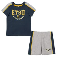 Bucs  ETSU Colosseum Infant Ka-Boot-It Jersey and Pants Set