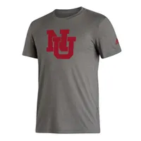 Huskers | Nebraska Adidas Vault Interlock Blend Short Sleeve Tee Alumni Hall