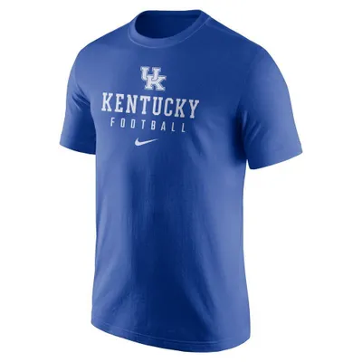 Cats | Kentucky Nike Men's Dri- Fit Team Issue Football Tee Alumni Hall