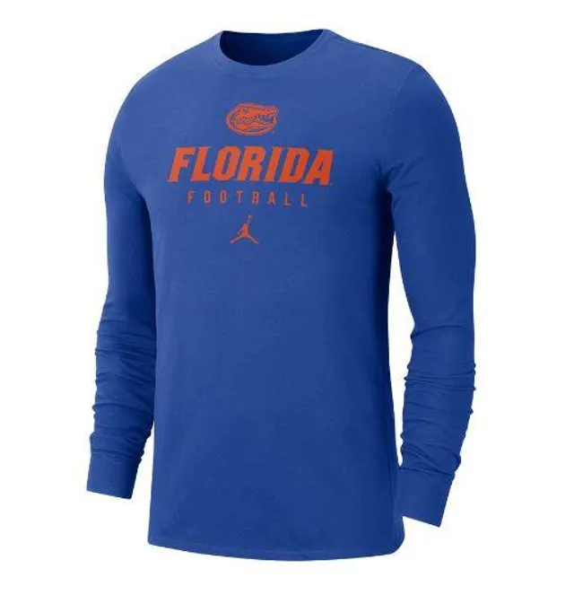 Retro Brand The Victory Men's Florida Gators Blue Tim Tebow Ring of Honor Name and Numbers T-Shirt, Medium