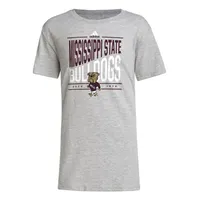 Bulldogs | Mississippi State Adidas Youth Vault Miss Bully Fresh Tee Alumni Hall