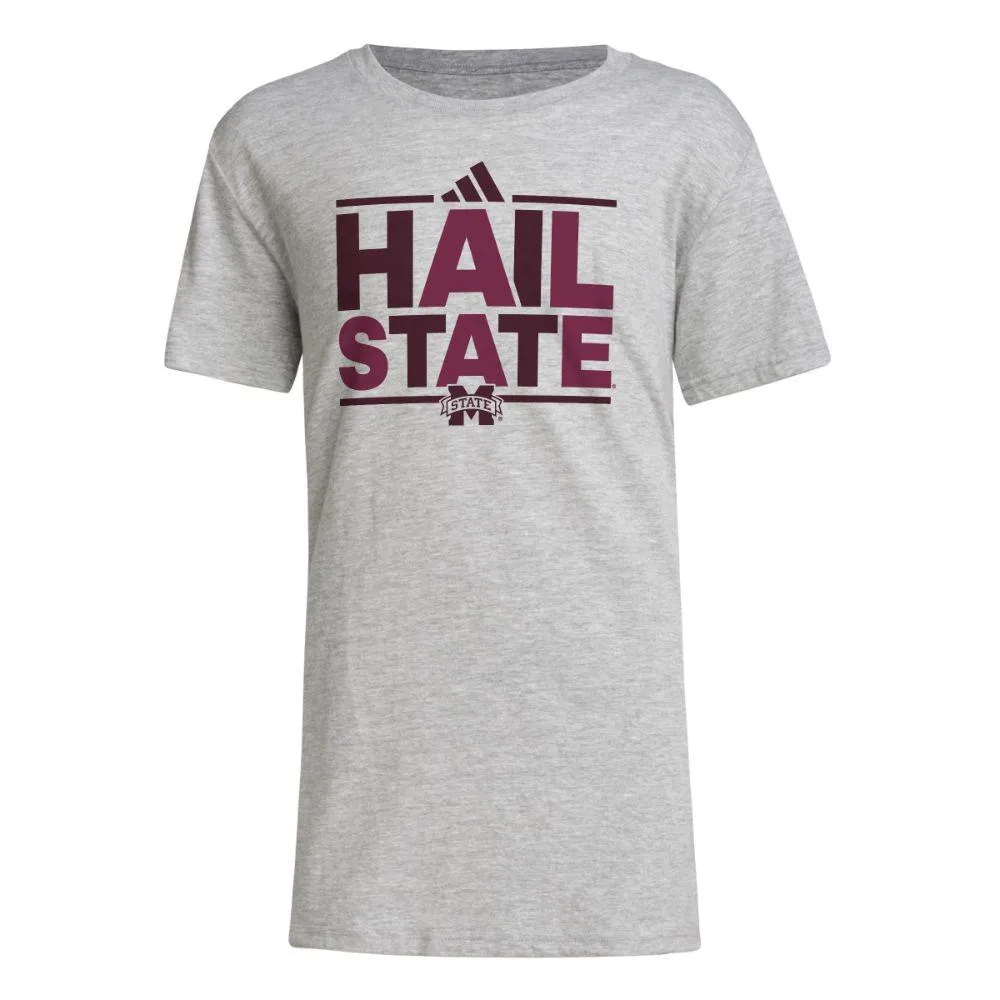 Bulldogs | Mississippi State Adidas Youth Hail Fresh Tee Alumni Hall