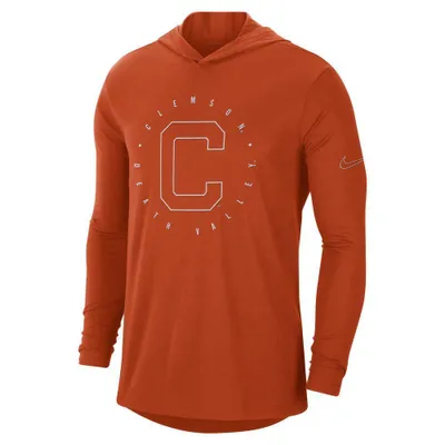 Clemson | Nike Men's College Dri- Fit T Shirt Hoodie Alumni Hall