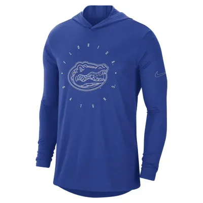 Gators | Florida Nike Men's College Dri- Fit T Shirt Hoodie Alumni Hall