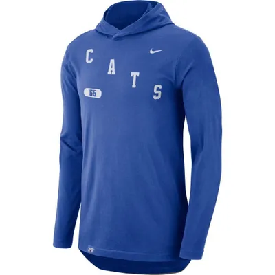 Cats | Kentucky Nike Men's College Dri- Fit Wordmark T- Shirt Hoodie Alumni Hall