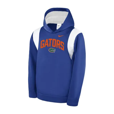 Gators | Florida Nike Youth Arch Therma Fleece Hoodie Alumni Hall