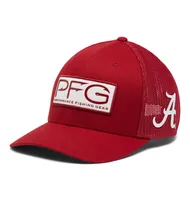 Bama | Alabama Columbia Pfg Hooks Mesh Flex Cap Alumni Hall