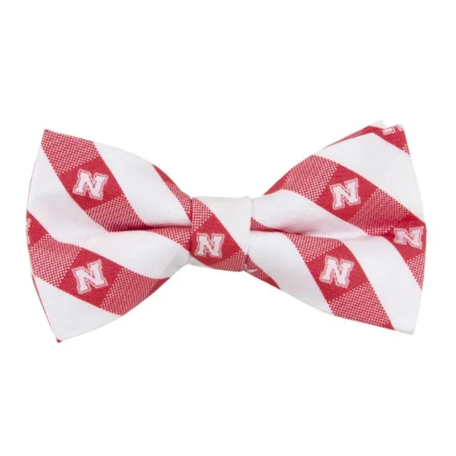 Huskers | Red And White Large Layered Hair Bow | Alumni Hall