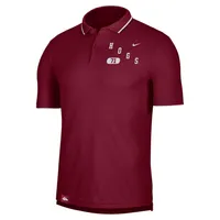 Razorbacks | Arkansas Nike Dri- Fit Uv Collegiate Polo Alumni Hall