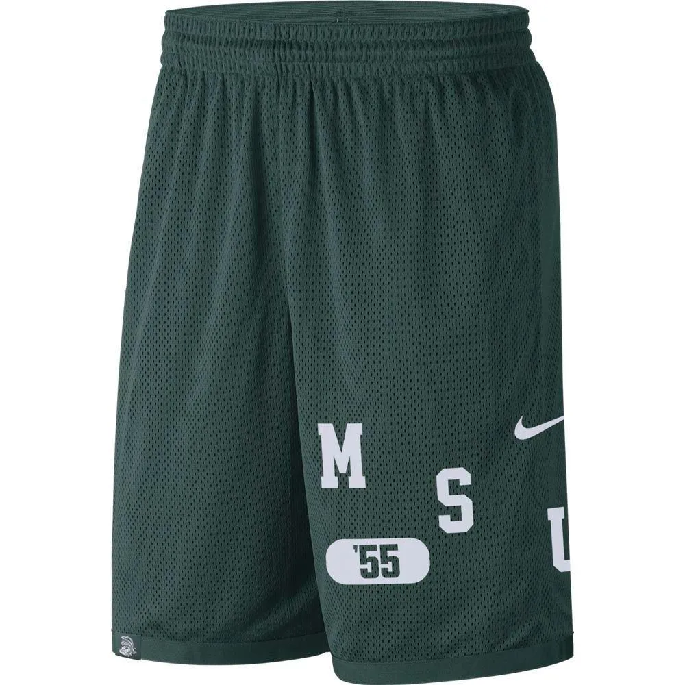Michigan State Spartans basketball shorts