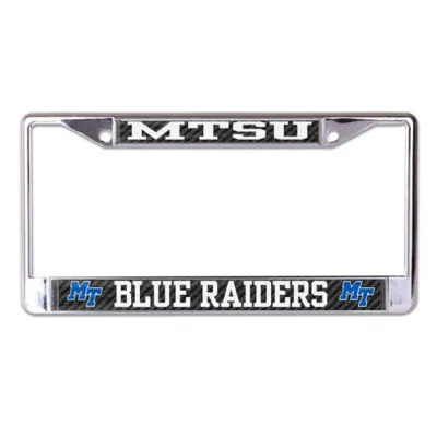  Mtsu | Mtsu/Blue Raiders License Plate Frame | Alumni Hall