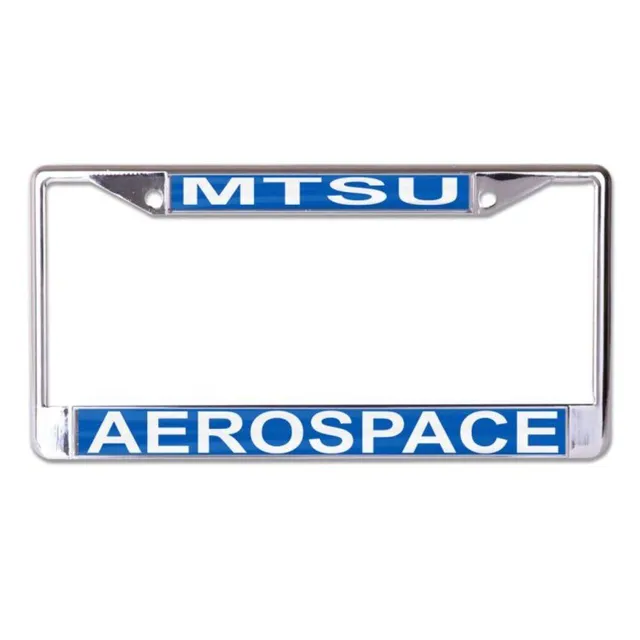 Alumni Hall Mtsu License Plate Frame Raiders/Mtsu