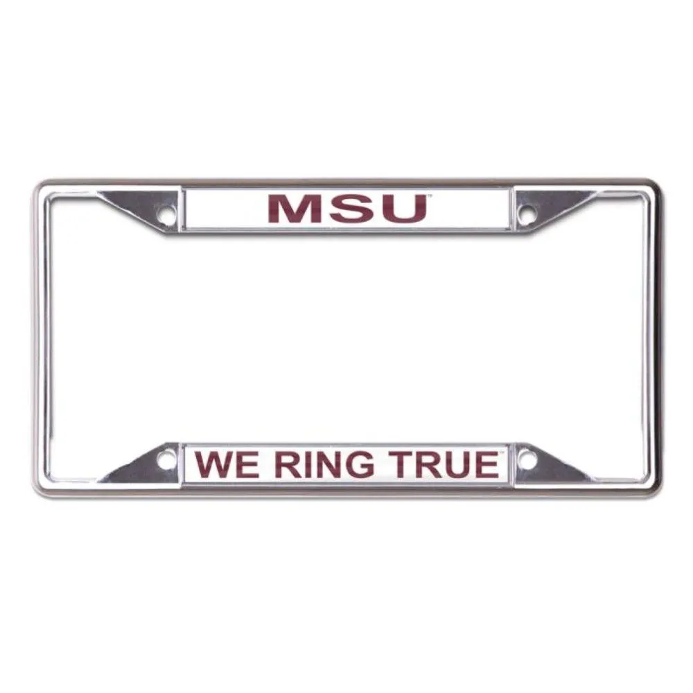  Bulldogs | Mississippi State We Ring True License Plate Frame | Alumni Hall