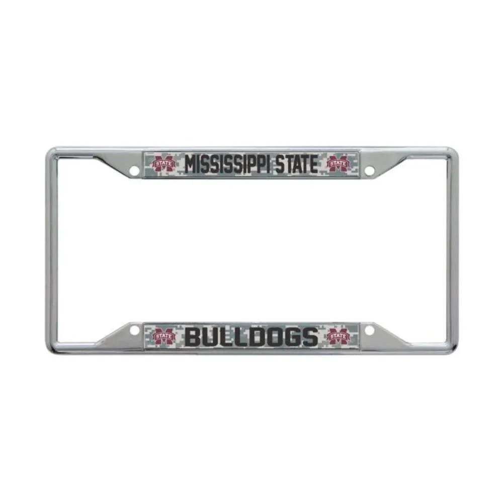  Bulldogs | Mississippi State Camo License Plate Frame | Alumni Hall