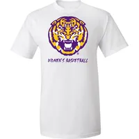 Lsu | Women's Basketball Tiger Head Short Sleeve Tee Alumni Hall