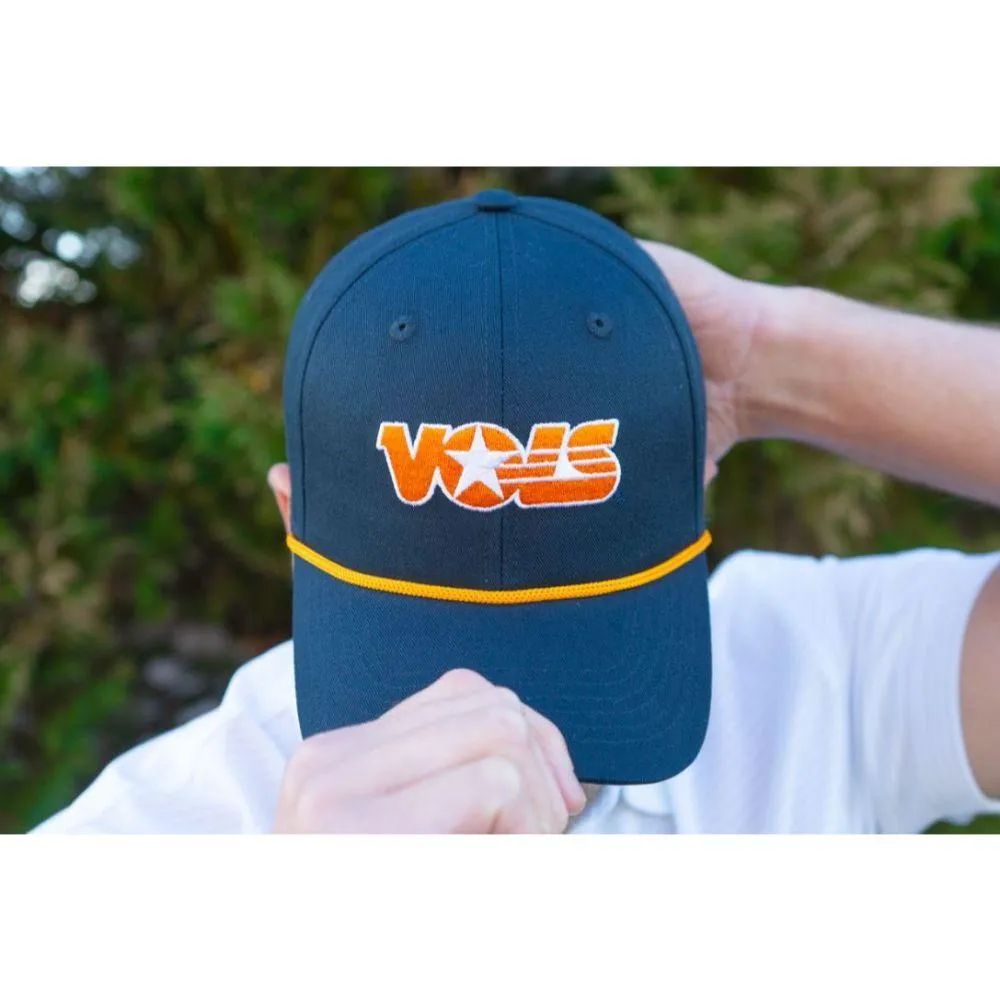  Vols | Tennessee Volunteer Traditions Vol Star Rope Adjustable Hat | Alumni Hall