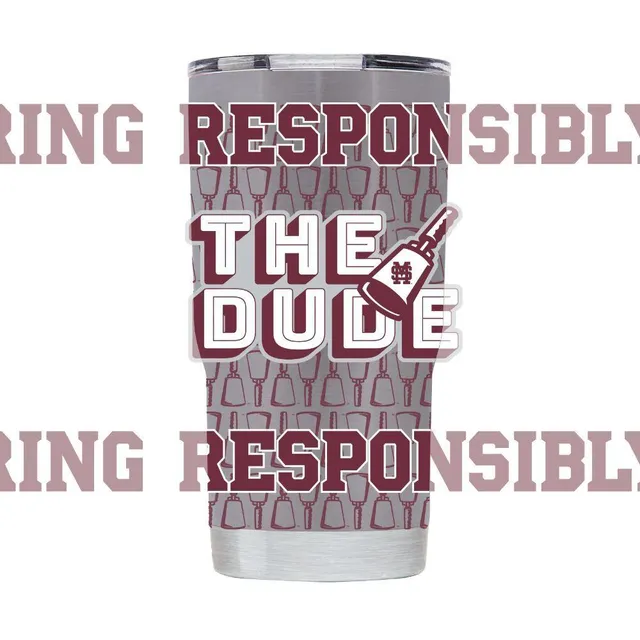 Bulldogs  Mississippi State Yeti Powder Coated 20oz Tumbler