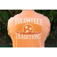 Ah | Volunteer Traditions Tri- Star Ridge Pocket Tee Alumni Hall