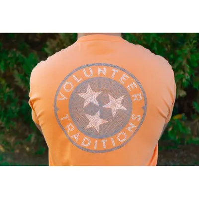 Ah | Volunteer Traditions Tile Tri- Star Pocket Tee Alumni Hall