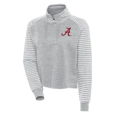 Bama | Alabama Antigua Women's Squad Zip Cowl Neck Long Sleeve Pullover Alumni Hall