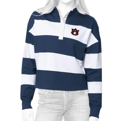 Aub | Auburn Antigua Women's Radical Rugby Stripe Long Sleeve Top Alumni Hall