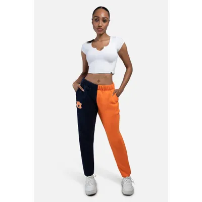 Aub | Auburn Hype And Vice Color Block Sweatpants Alumni Hall