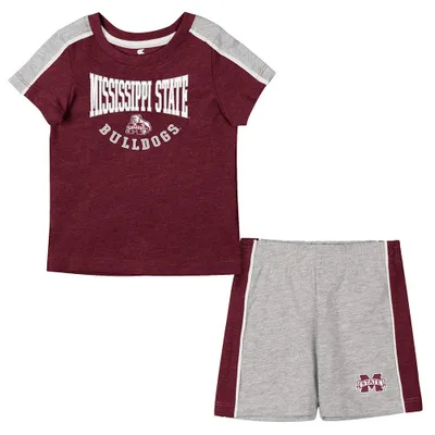 Bulldogs | Mississippi State Infant Norman Tee Short Set Alumni Hall