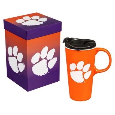  Clemson | Clemson Boxed Latte Mug | Alumni Hall