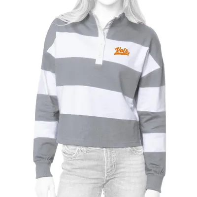 Vols | Tennessee Antigua Women's Radical Rugby Stripe Long Sleeve Top Alumni Hall