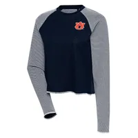 Aub | Auburn Antigua Women's Play Interlock Knit Long Sleeve Tee Alumni Hall