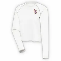 Lsu | Antigua Women's Play Interlock Knit Long Sleeve Tee Alumni Hall