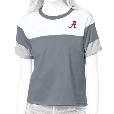 Bama | Alabama Antigua Women's Flip Color Block Tee Alumni Hall