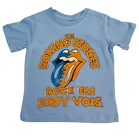 Lady Vols | Tennessee Livylu Toddler Rolling Stones Rockem Tee Orange Mountain