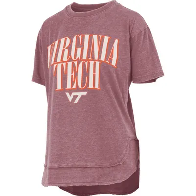 Hokies | Virginia Tech Pressbox Primetime Arch Poncho Tee Alumni Hall