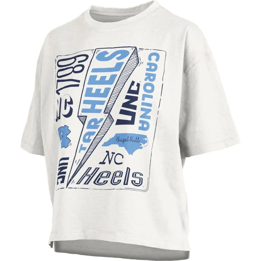 Unc | Pressbox School Of Rock And Roll Waist Length Tee Alumni Hall