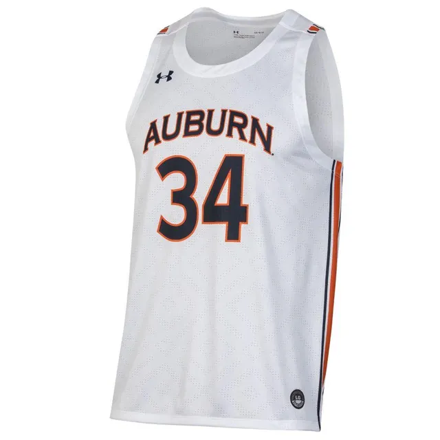 AUB, Auburn Vault #34 Basketball Replica Jersey