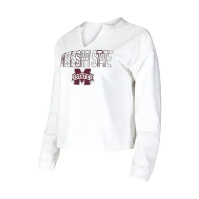 Bulldogs | Mississippi State College Concepts Sunray Embroidered Top Alumni Hall