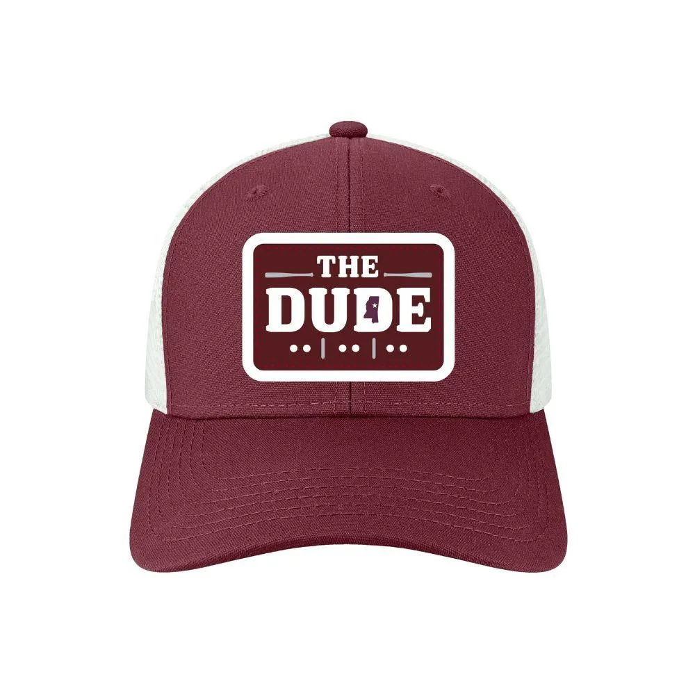  Bulldogs | Mississippi State Legacy The Dude Patch Logo Trucker Hat | Alumni Hall