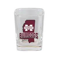  Bulldogs | Mississippi State 2 Oz State Map Shot Glass | Alumni Hall