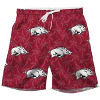 Razorbacks | Arkansas Wes And Willy Toddler Ao Palm Tree Swim Trunk Alumni Hall