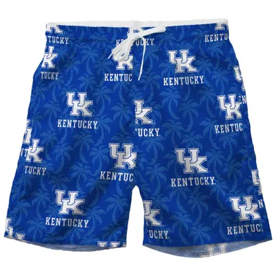 Cats | Kentucky Wes And Willy Toddler Ao Palm Tree Swim Trunk Alumni Hall