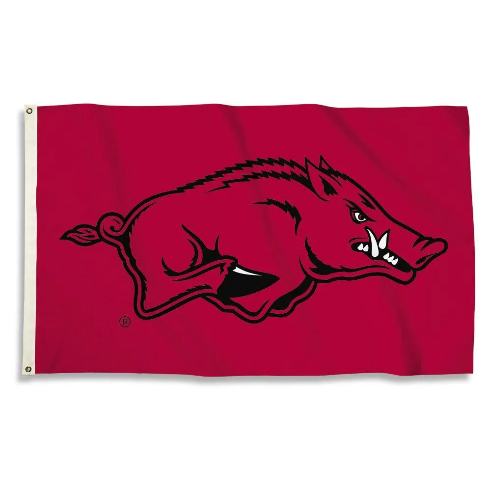  Razorbacks | Arkansas 3 ' X 5 ' Logo House Flag | Alumni Hall