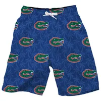 Gators | Florida Wes And Willy Kids Ao Palm Tree Swim Trunk Alumni Hall