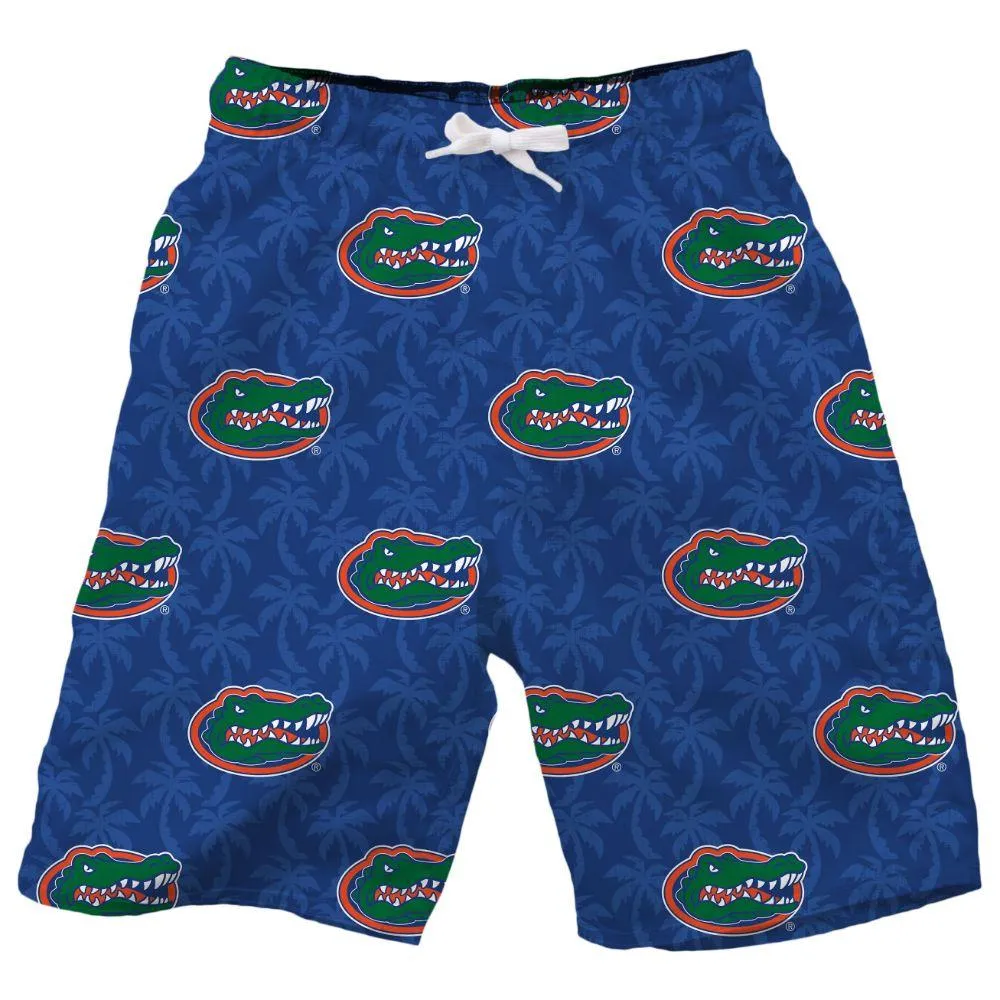 Gators | Florida Wes And Willy Toddler Ao Palm Tree Swim Trunk Alumni Hall