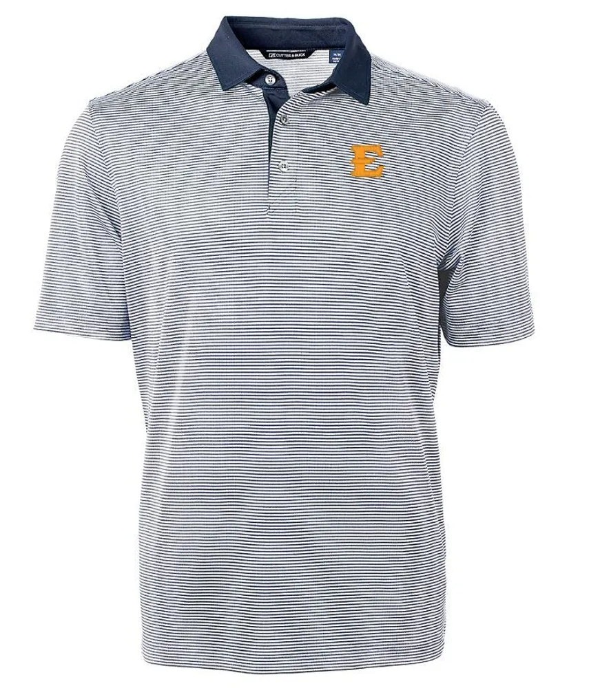 Bucs | Etsu Cutter & Amp ; Buck Men's Virtue Eco Micro Stripe Polo Alumni Hall