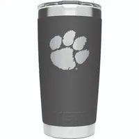  Clemson | Clemson Yeti 20 Oz Charcoal Tumbler | Alumni Hall